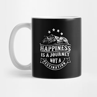 Happines is a Journey Mug